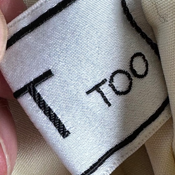 GDT Too NWOT Vintage Cream Rabbit Fur Vest Sz M - Picture 5 of 9